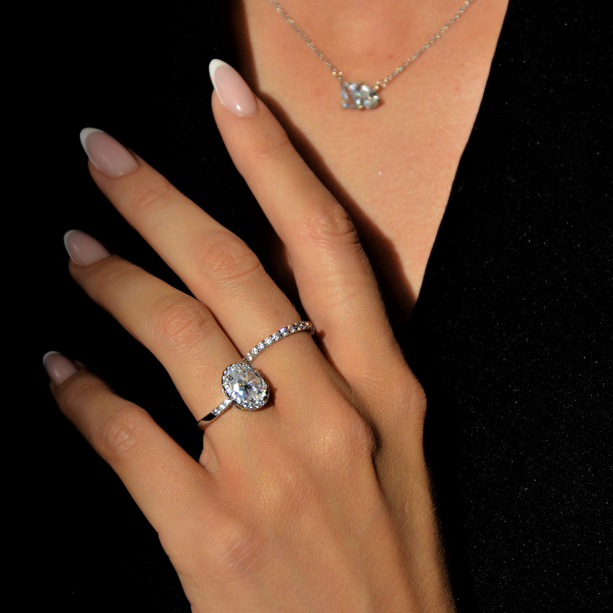 ETERNITY BAND SILVER RING