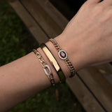 BURGUNDY LUXE BRACELET