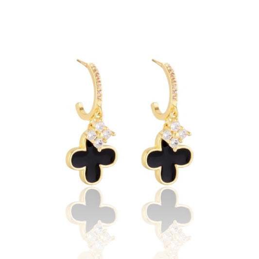 DROP LEAF EARRINGS