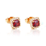 RED ORA EARRINGS