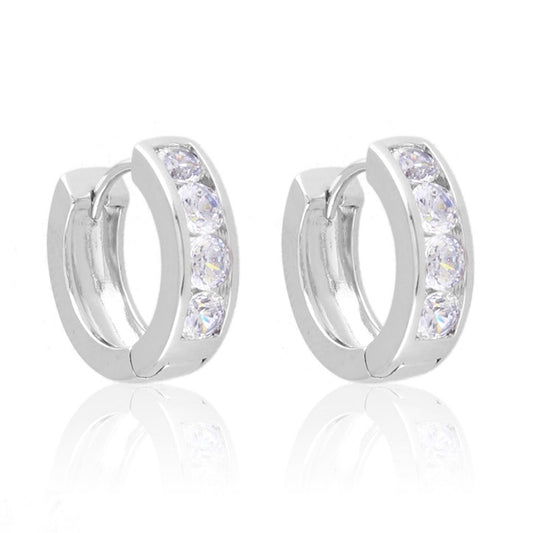 SILVER HOOP AUSKARI